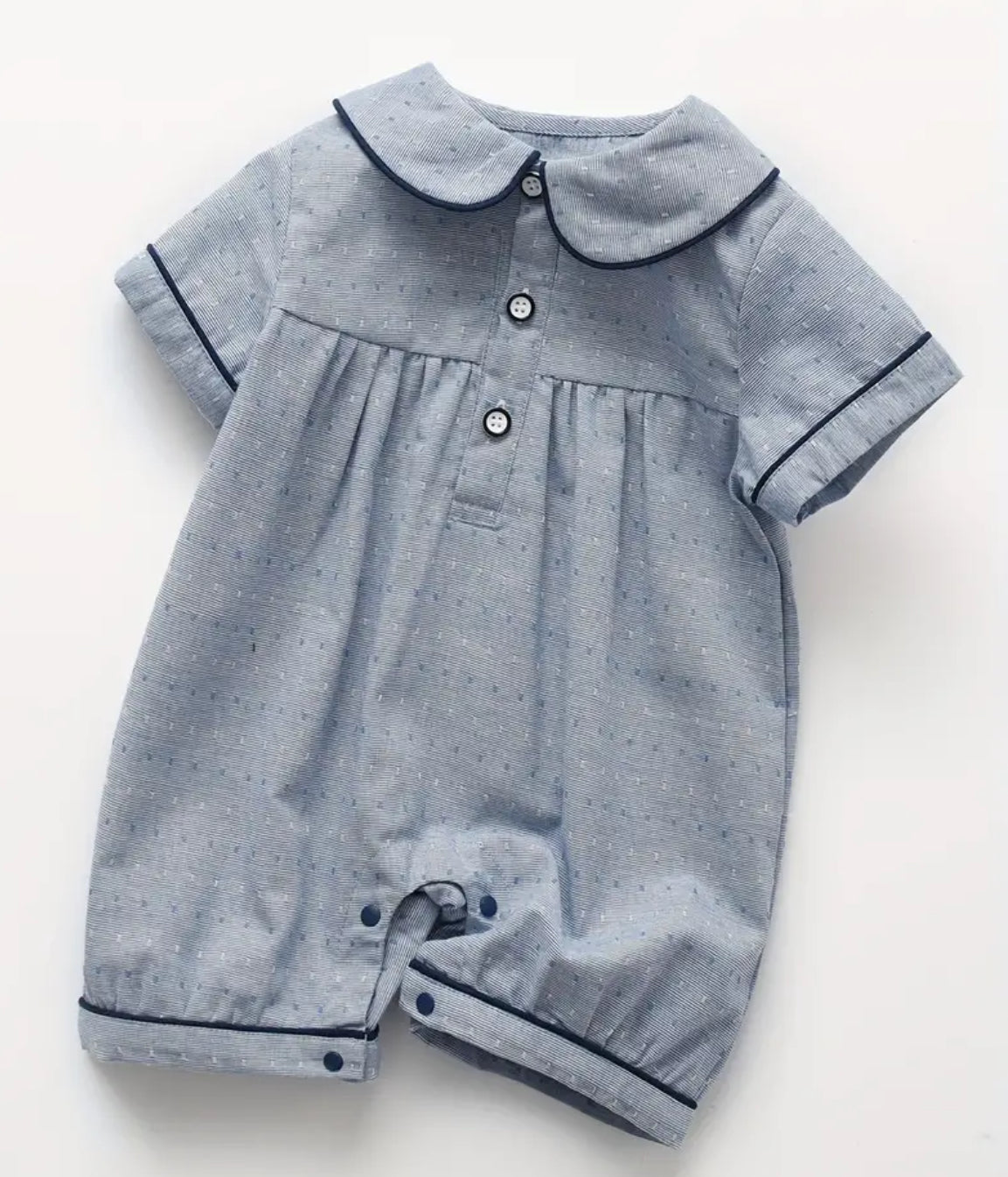 Hamptons Blue Romper