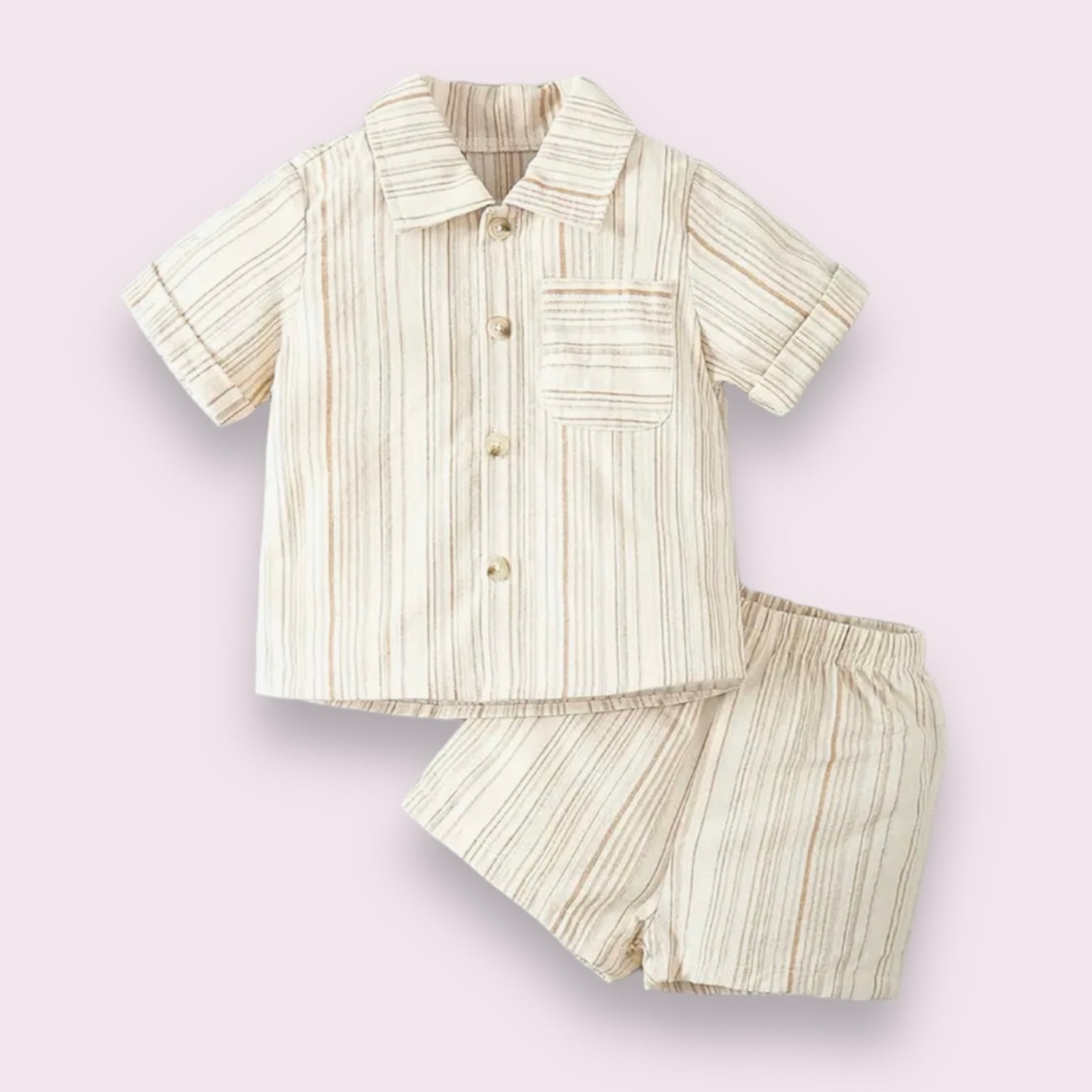 Cabana Boy Set - Neutral