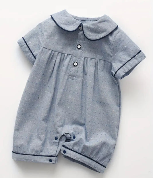 Hamptons Blue Romper