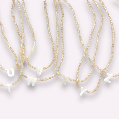 Initial Charm Necklace