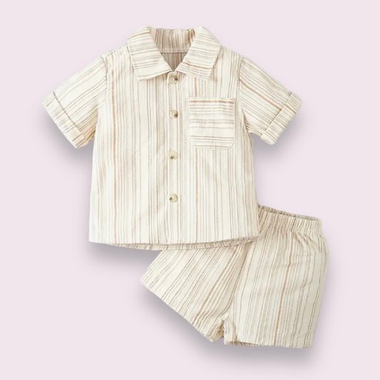 Cabana Boy Set - Neutral