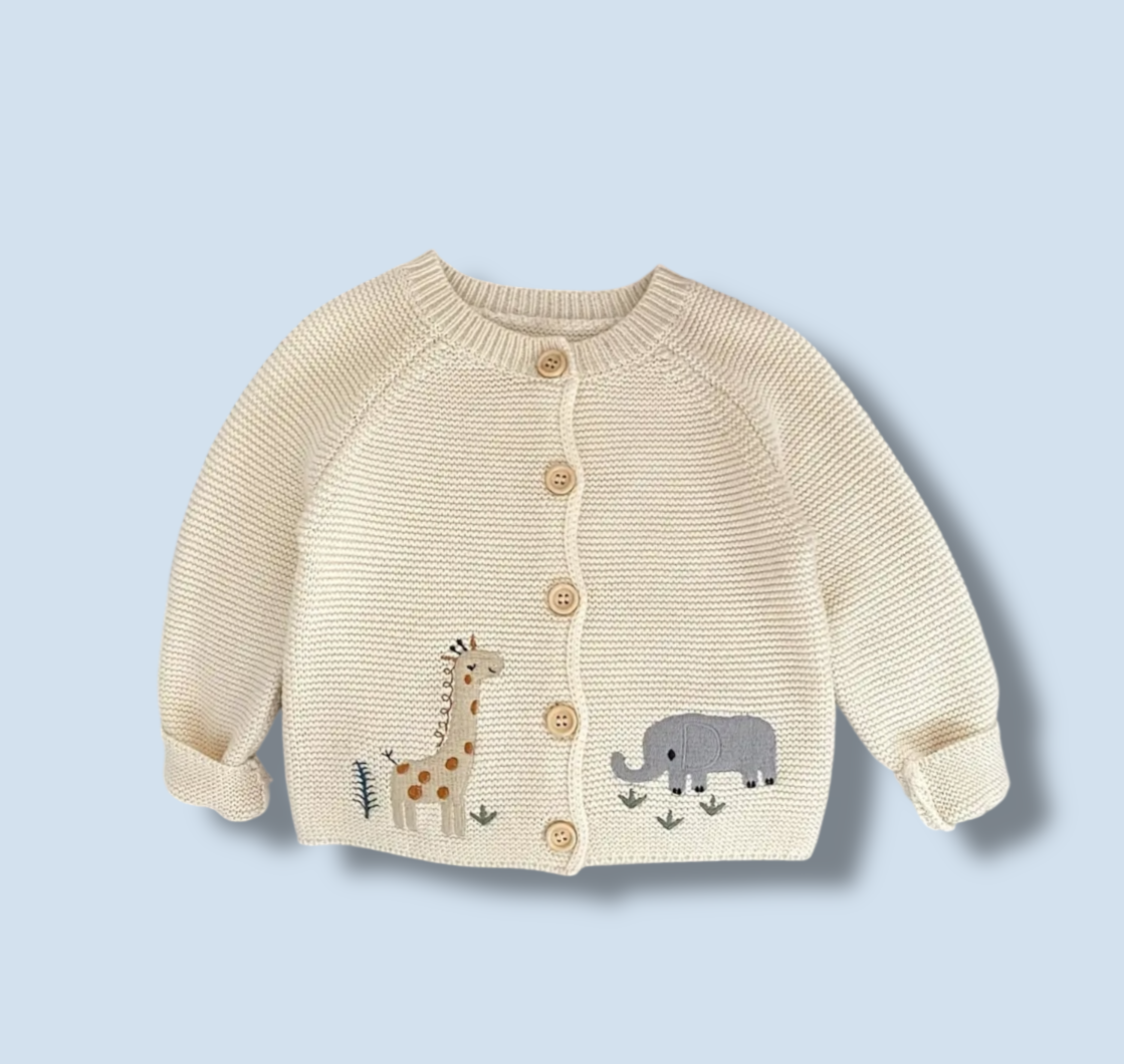 Baby Animals Cardigan